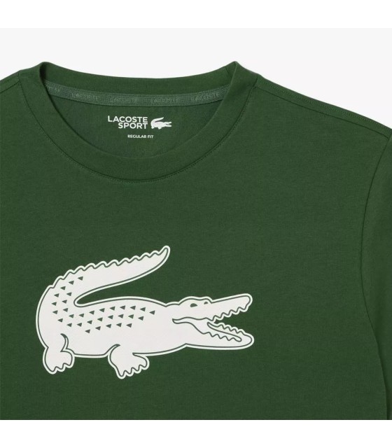 Camiseta verde Lacoste Sport | Ipontennis