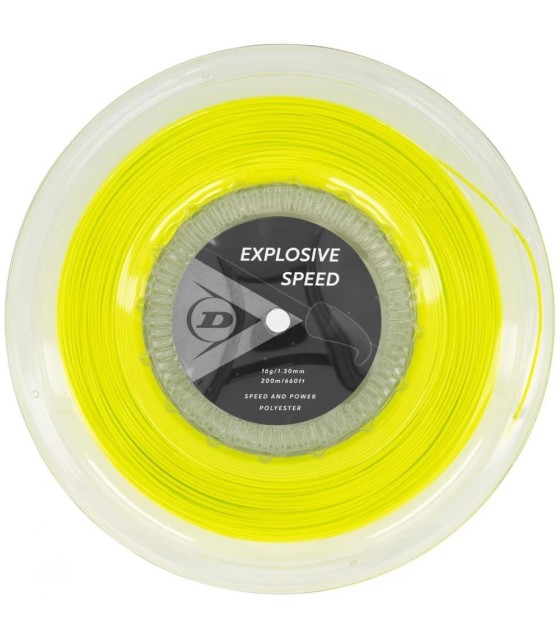 Bobina Dunlop Explosive Speed Giallo 200m | IPONTENNIS