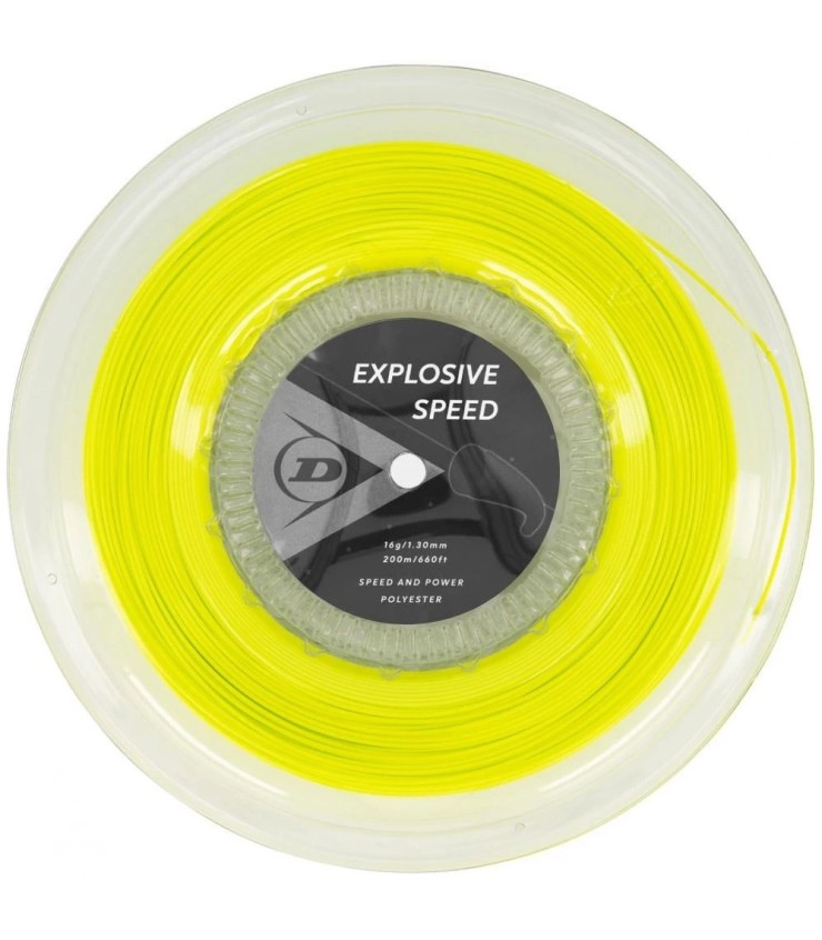 Bobine Dunlop Explosive Speed Jaune 200m | IPONTENNIS