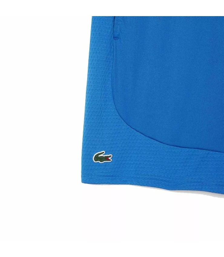 Pantaloni corti blu ultra asciutti Lacoste Tennis | IPONTENNIS