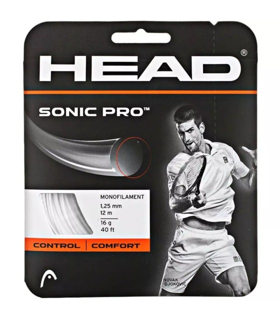Corda Head Sonic Pro Bianca 12m | IPONTENNIS