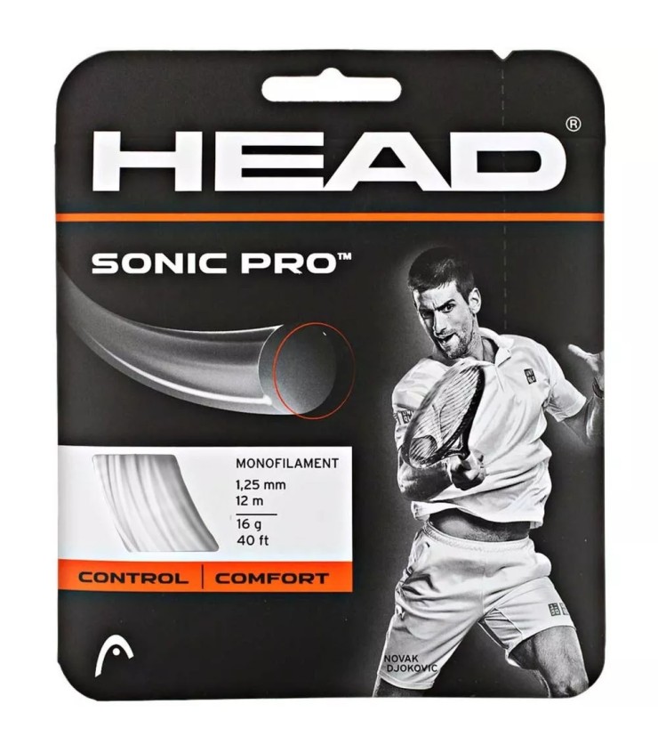 Corda Head Sonic Pro Bianca 12m | IPONTENNIS