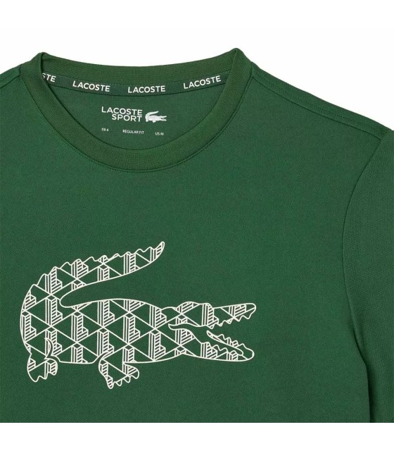 Maglietta verde di Lacoste | Ipontennis