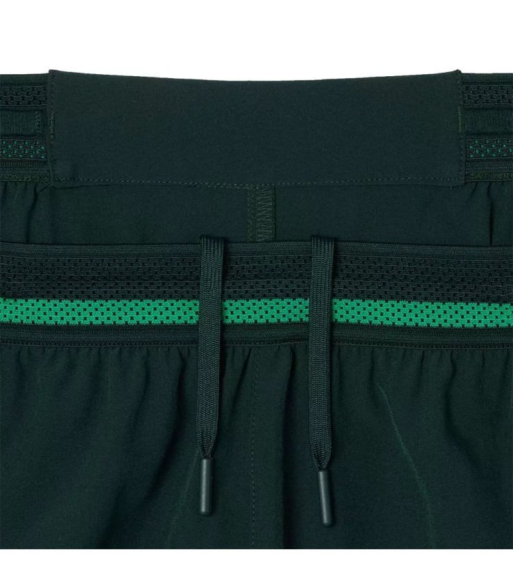 Waldgrüne Shorts von Lacoste Tennis x Novak Djokovic | Ipontennis