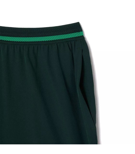 Lacoste Tennis x Novak Djokovic Forest Green shorts | IPONTENNIS
