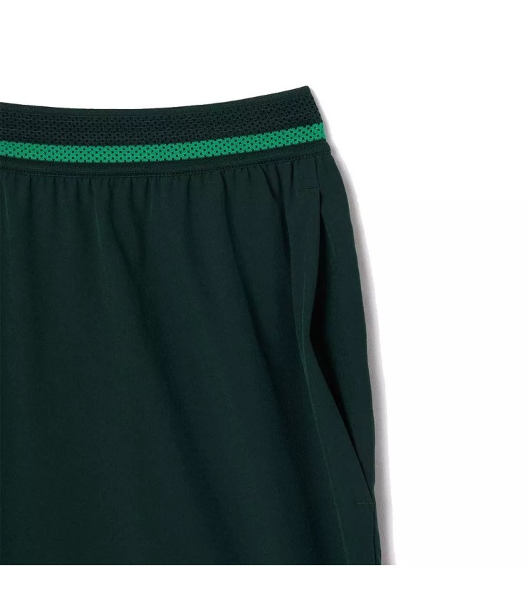 Lacoste Tennis x Novak Djokovic Forest Green shorts | IPONTENNIS