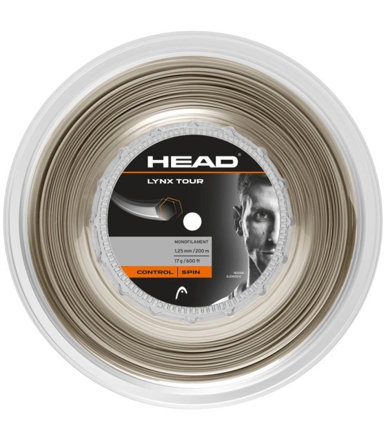 BOBINE DE CORDAGE HEAD LYNX TOUR CHAMPAGNE 200m | Ipontennis