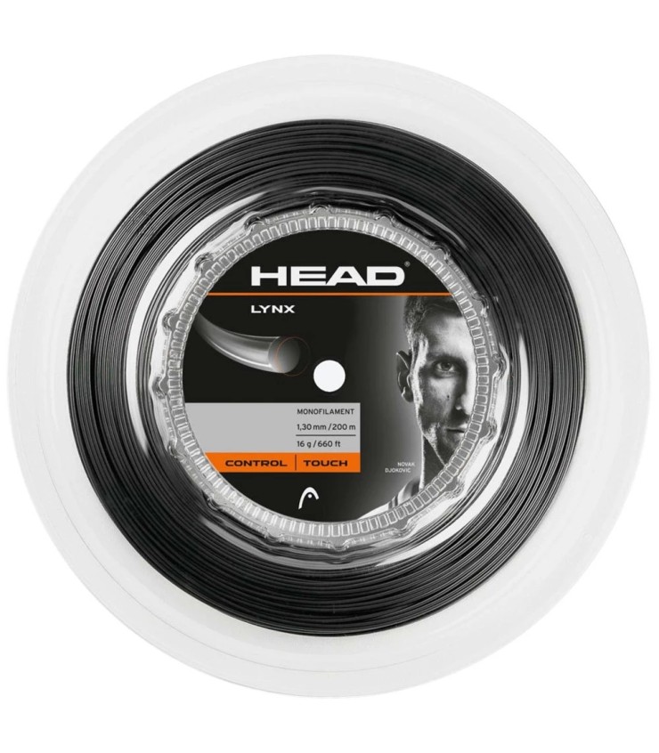 BOBINA HEAD LYNX GRIS ANTRACITA 200M | Ipontennis