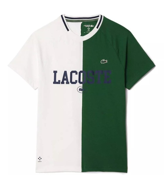 Lacoste Sport x Daniil Medvedev Camiseta Blanca / Verde 1