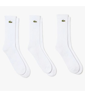 Calcetines Blancos Lacoste Sport x 3 1