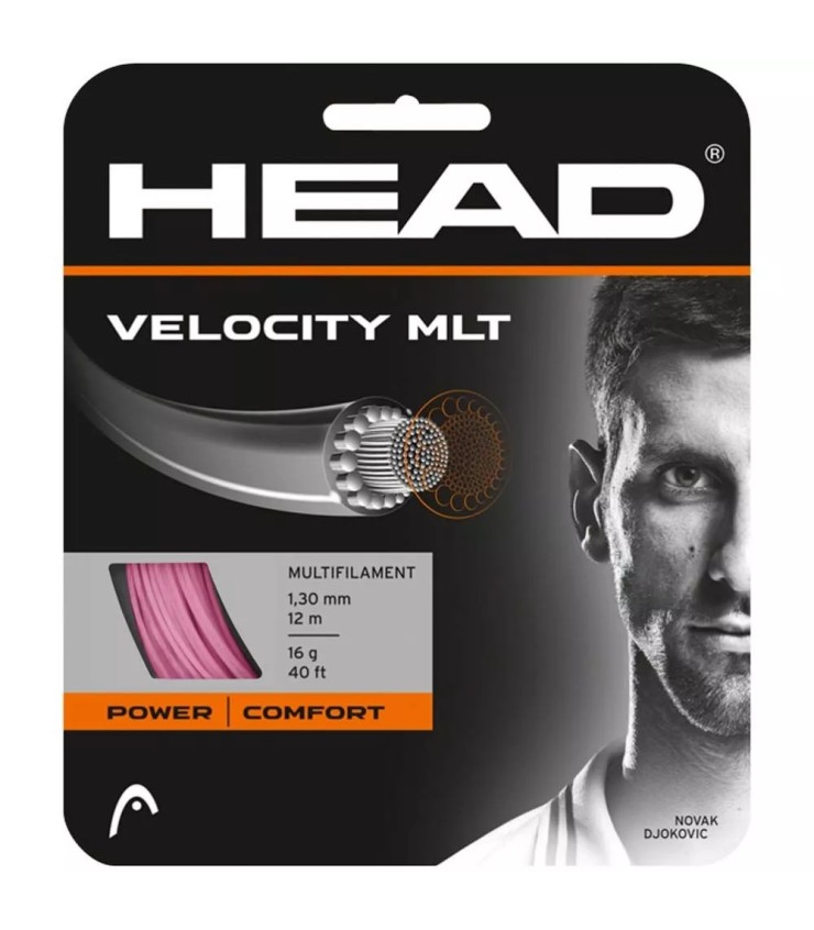 Seil Head Velocity MLT Rosa 12m | IPONTENNIS