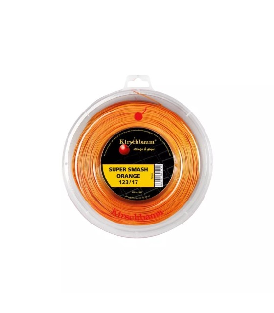 Bobine Kirschbaum SuperSmash Orange 200m | IPONTENNIS