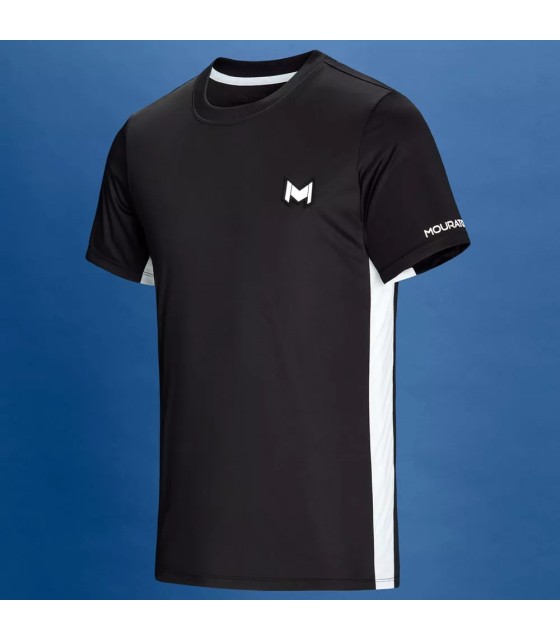T-shirt Noire Mouratoglou Match | Ipontennis