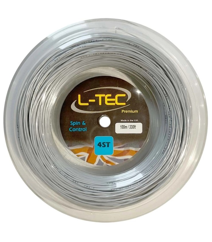 Bobina di corda da 100 m L-Tec 4ST Argento | IPONTENNIS