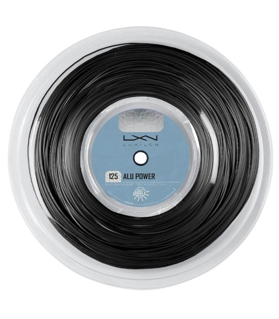 Bobine Luxilon Alu Power Noire 200m | IPONTENNIS