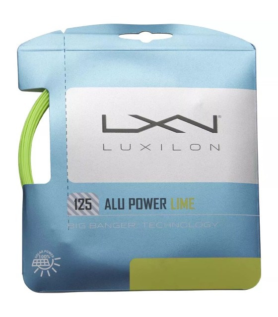Luxilon Alu Power Lime Set 12m | IPONTENNIS