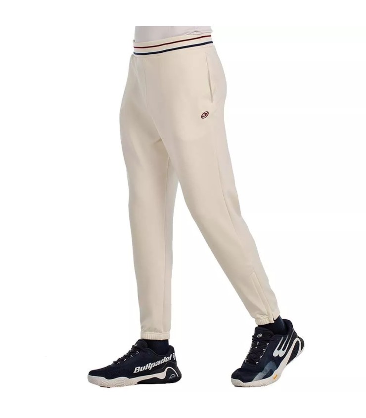 Pantalons Bullpadel Ain couleur blanc cassé