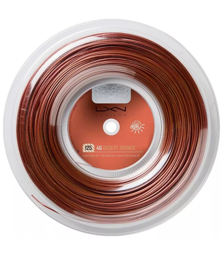 Luxilon 4G Desert Bronze Bobine 200m | Ipontennis