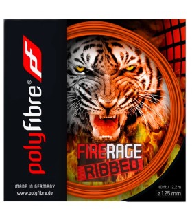 Polyfibre Fire Rage Ribbed 12m String 1