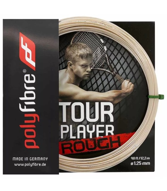 Polyfibre Tour Player Rough 12m string 1
