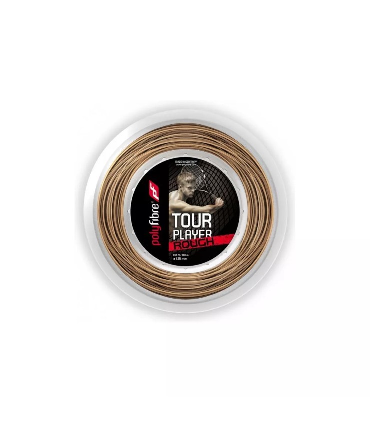 200m reel of Polyfibre Tour Player Rough | IPONTENNIS