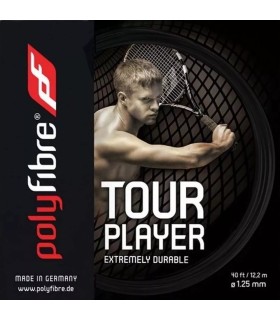 Polyfibre Tour Player Black 12m String 1