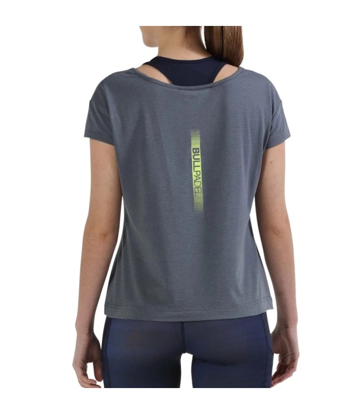Damen T-Shirt Bullpadel Jerga Stahlblau | Ipontennis