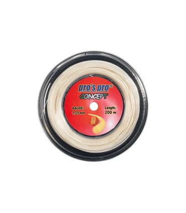 Bobina Pro s Pro Concept White 200mThis text refers to a 200m reel of Pro's Pro Concept White tennis string. | IPONTENNIS