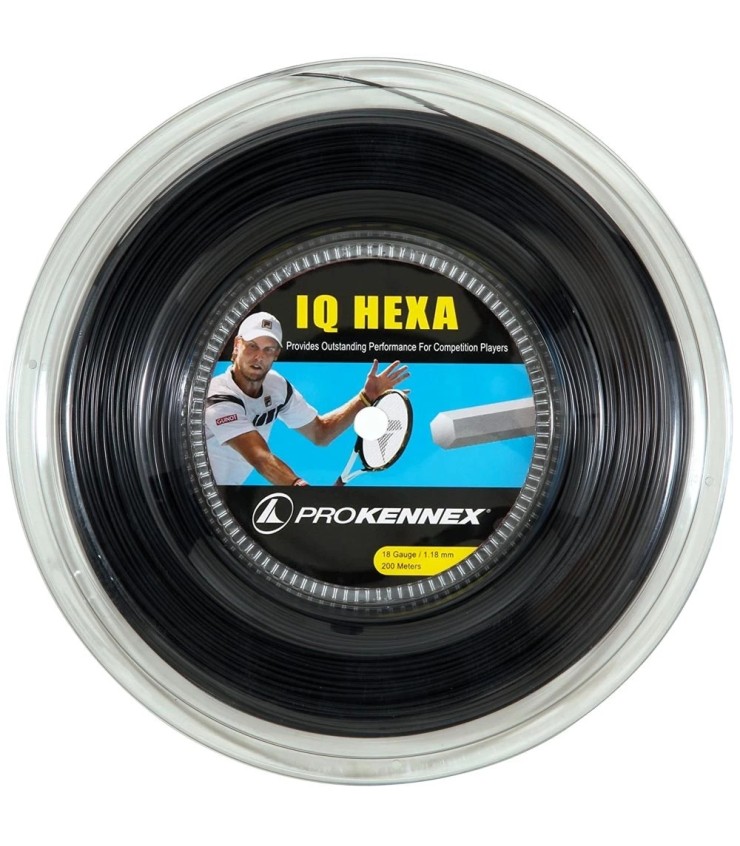 Rolo de corda Pro Kennex IQ Poly Hexa 200 m | IPONTENNIS