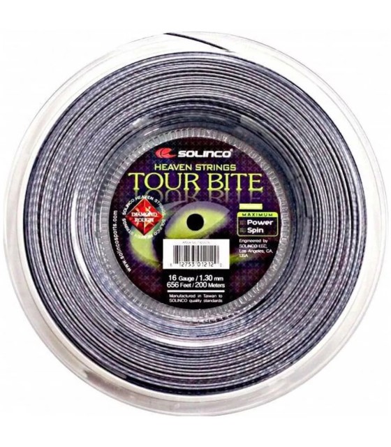 Solinco Tour Bite Diamond Rough 200m Reel 1