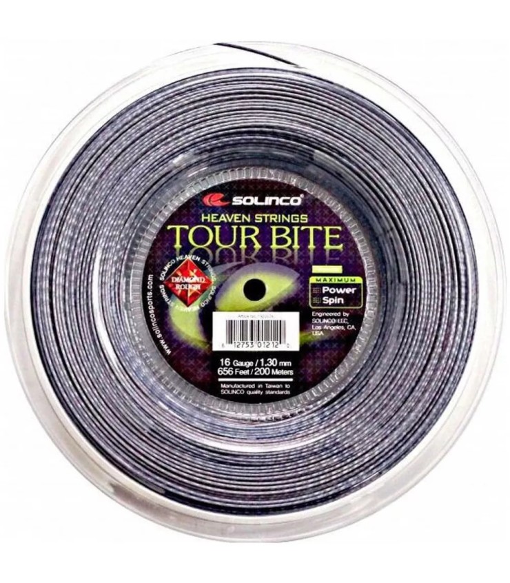 Solinco Tour Bite Diamond Rough 200m Reel 1