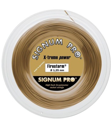 200m reel of Signum Pro Firestorm | IPONTENNIS