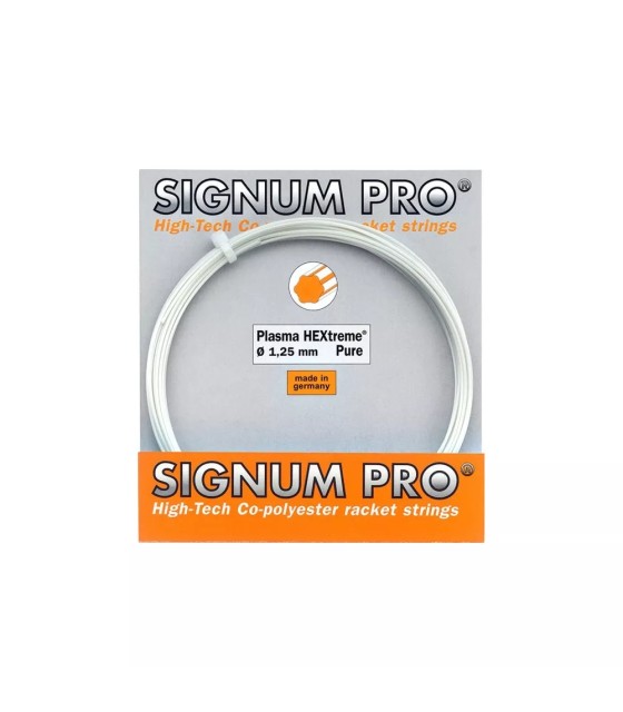 Cuerda Signum Pro Hextreme Pure 12mThis translates to "Signum Pro Hextreme Pure 12m string" in English. | IPONTENNIS