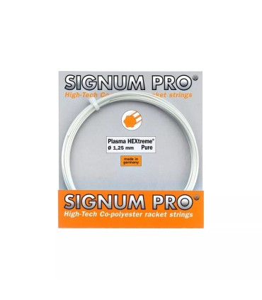 Cuerda Signum Pro Hextreme Pure 12mThis translates to "Signum Pro Hextreme Pure 12m string" in English. | IPONTENNIS