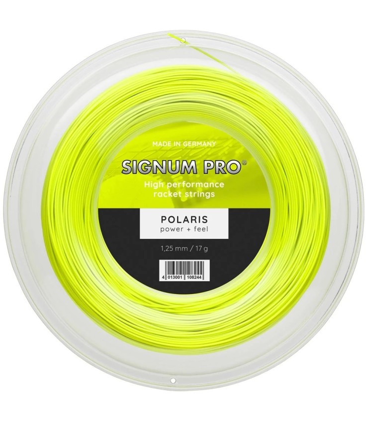 Bobina Signum Pro Polaris 200mTradução: Rolo Signum Pro Polaris 200m | IPONTENNIS