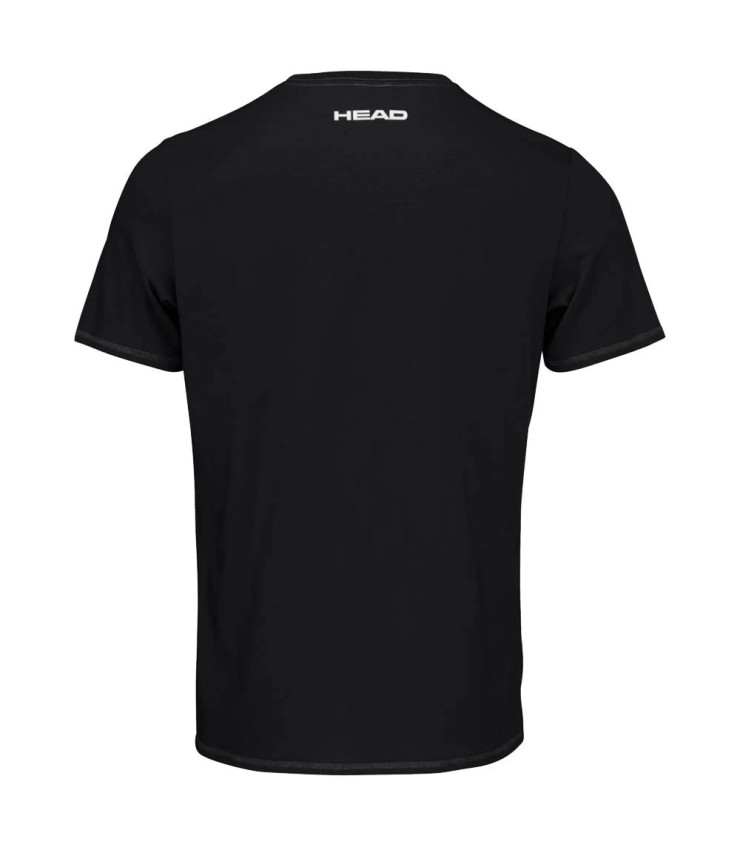 Schwarzes T-Shirt mit Tippfehler auf dem Kopf | Ipontennis