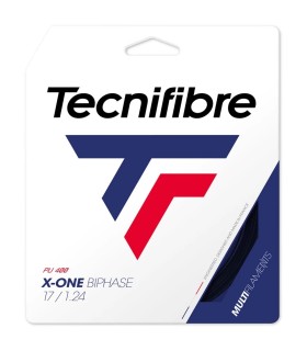 Cordage de la technologie X One BiPhase Noir 12m | Ipontennis
