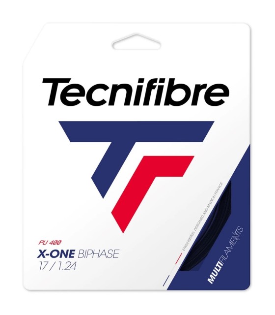 Technologiekordel X Eine schwarze Biphase 12m | Ipontennis