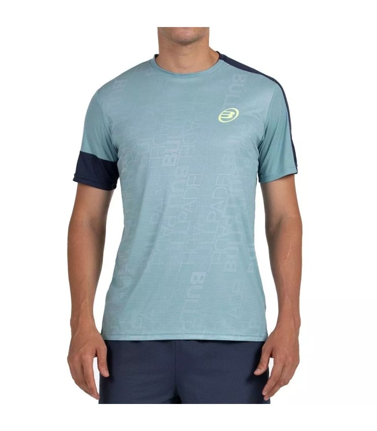 Camiseta Bullpadel Leido azul verde 1