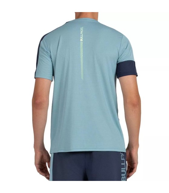 Camiseta Bullpadel Leido azul verde 3