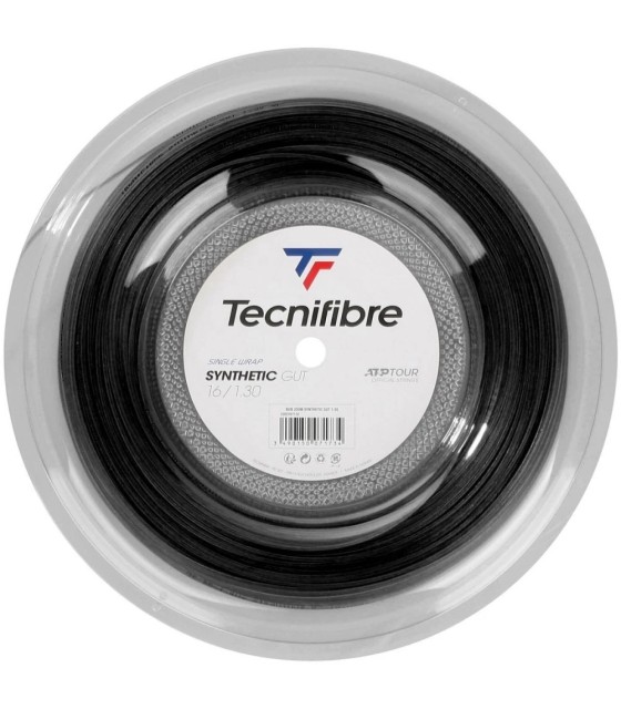 Tecnifibre Synthetic gut Black 200m Reel 1