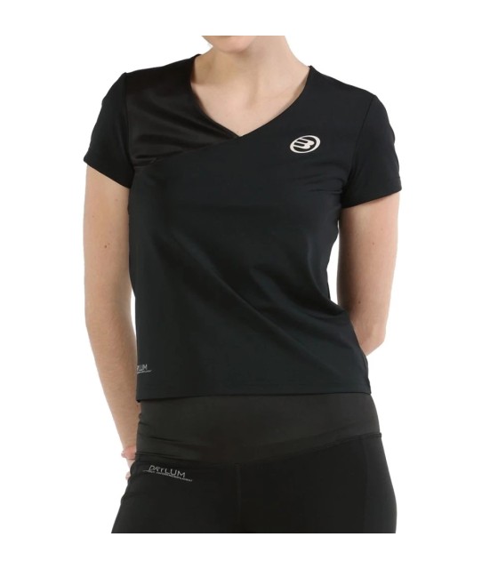 Camiseta Mujer Bullpadel Pital Negra 2
