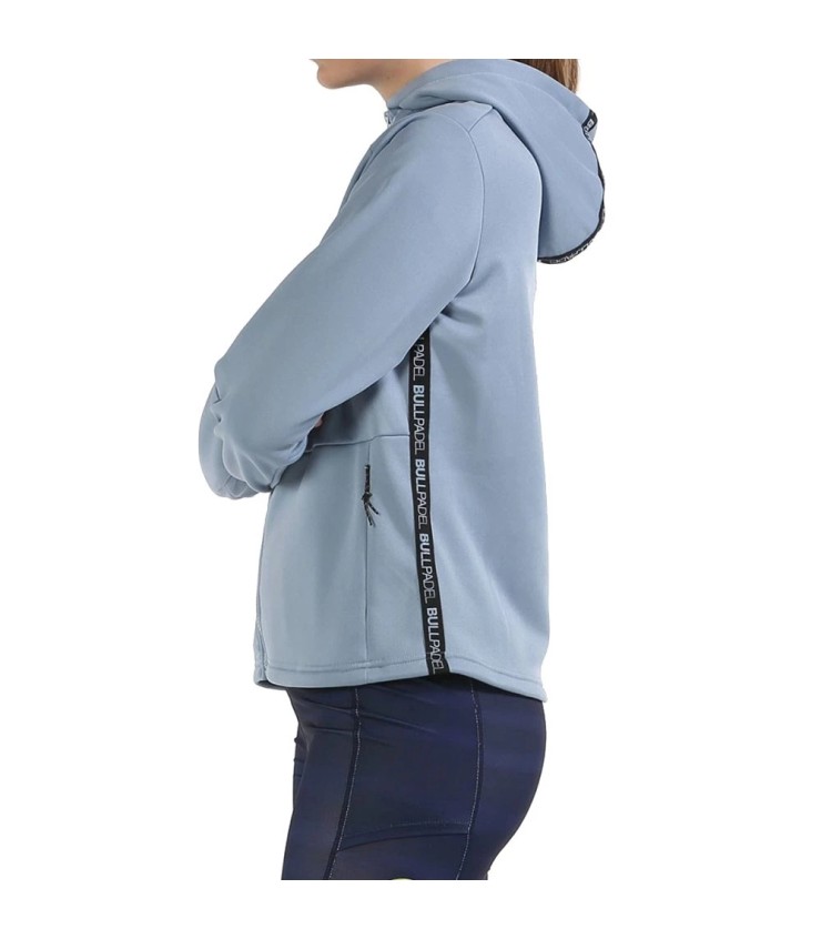 Damenjacke Bullpadel Abada Blau | Ipontennis