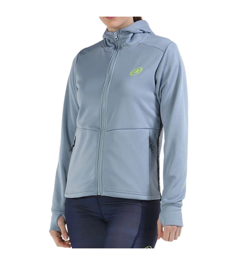 Bullpadel Abada Blue Woman Jacket | IPONTENNIS