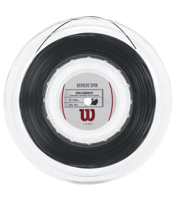 Bobina Wilson Revolve Spin 200mThis translates to: Wilson Revolve Spin 200m reel | IPONTENNIS