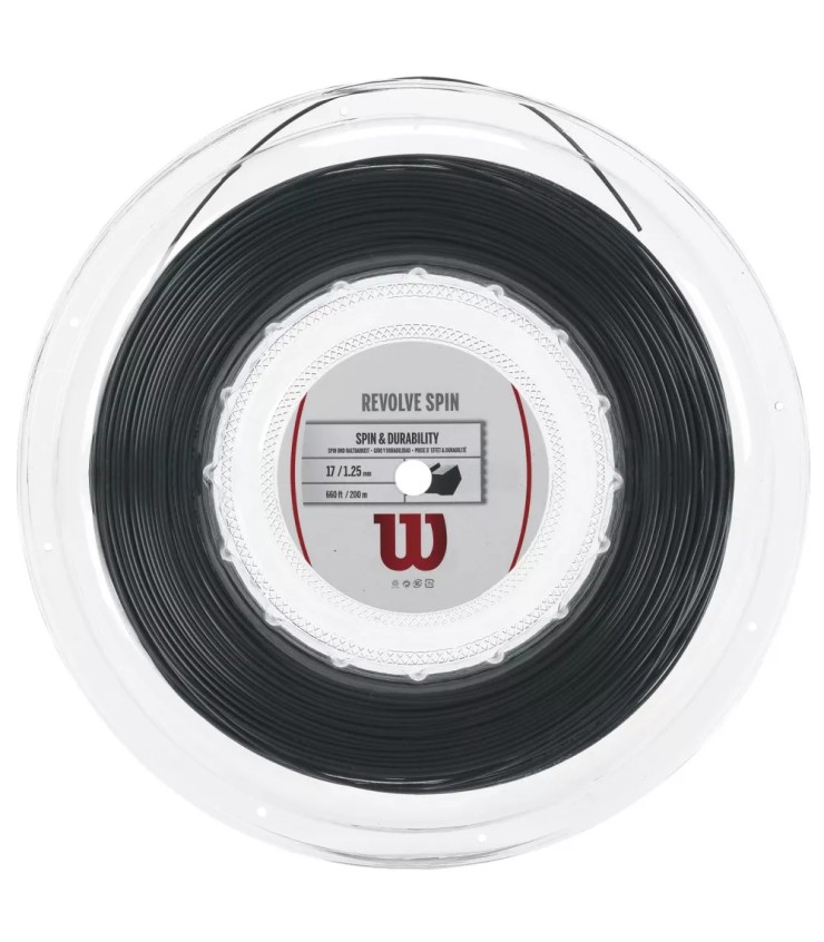 Bobina Wilson Revolve Spin 200mThis translates to: Wilson Revolve Spin 200m reel | IPONTENNIS