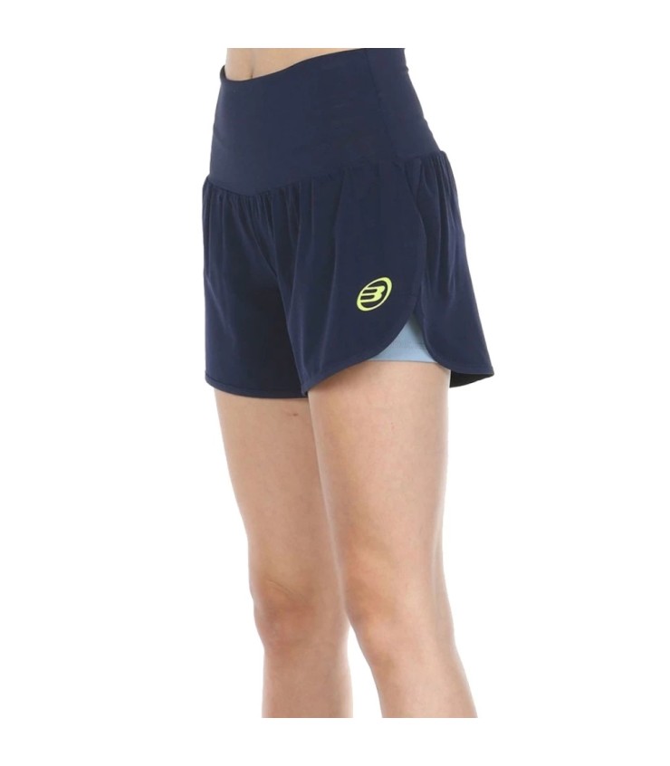 Bullpadel Jonio Pantalón Corto Azul Marino para Mujer 2