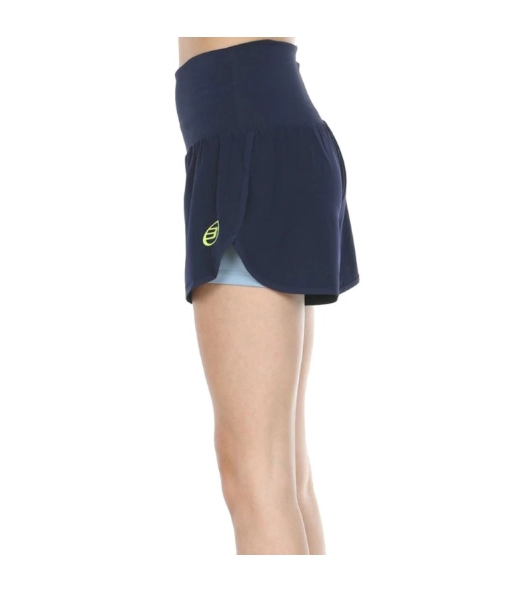 Bullpadel Jonio Pantaloncini Blu Marino da Donna | Ipontennis