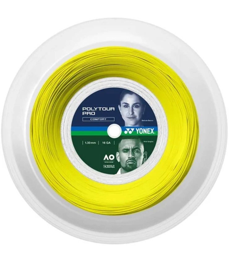 Yonex Bobine Poly Tour Pro Jaune 200m | Ipontennis