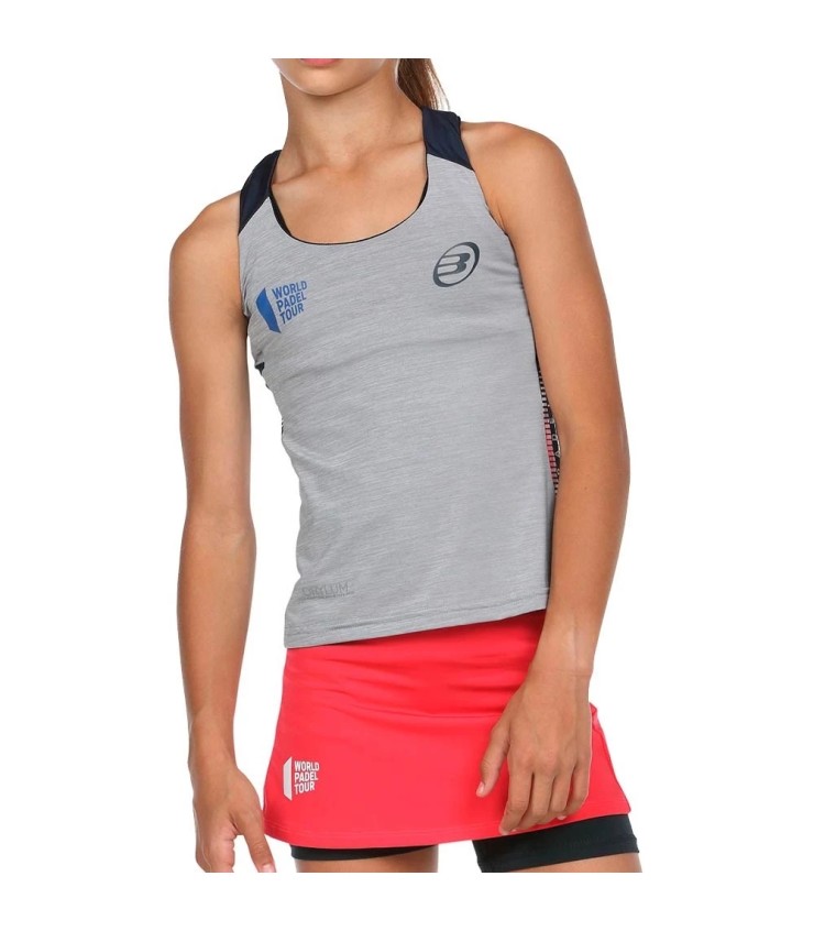 Camiseta sin mangas Bullpadel Junior Ravolta Gris 4